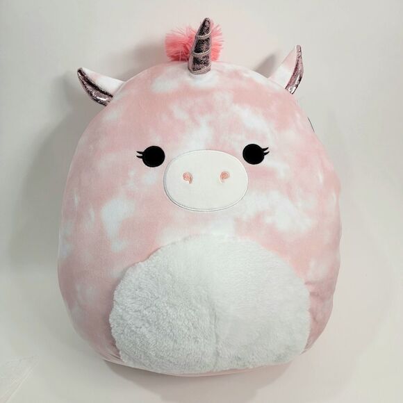 Squishmallow Kellytoy Plush 16" Liel The Pig Unicorn Stuffed Animal Plush Toy - Picture 1 of 7